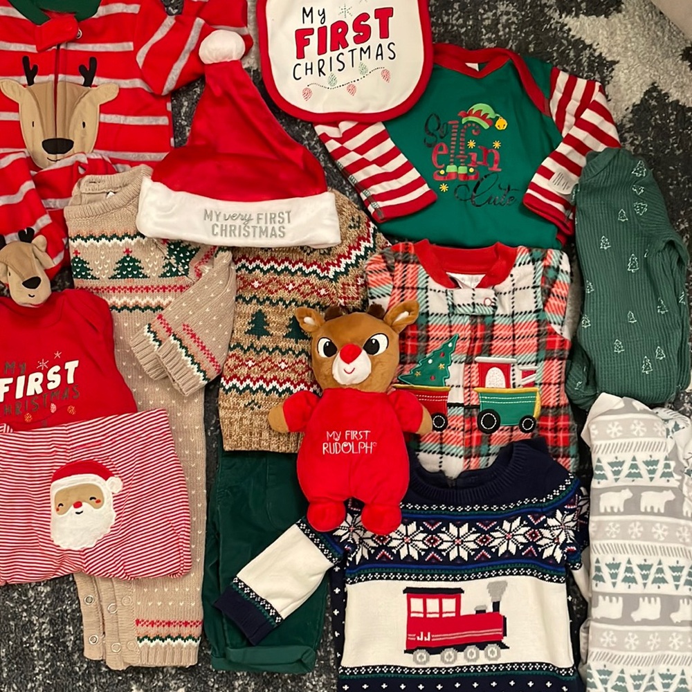 3-6M Baby Boy Christmas Bundle